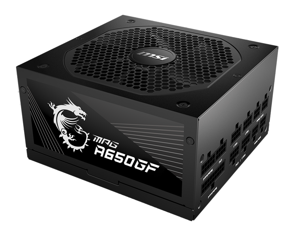 MPG A650GF : 650W 80 Plus Gold, ATX, Support GPU 3 x 6+2Pin - Boutique en ligne officielle de MSI France