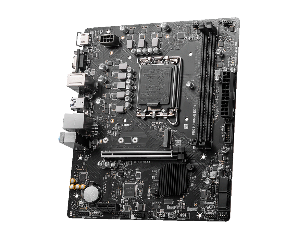 PRO H610M-E DDR4 - Boutique en ligne officielle de MSI France