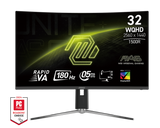Écran Gamer | MSI MAG 32CQ6PF 32" 1500R Curved WQHD 180Hz 0.5ms - Boutique en ligne officielle de MSI France