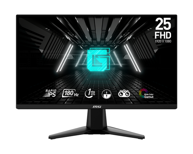 G255F : 24.5" FHD 180Hz 1ms Rapid IPS - Boutique en ligne officielle de MSI France