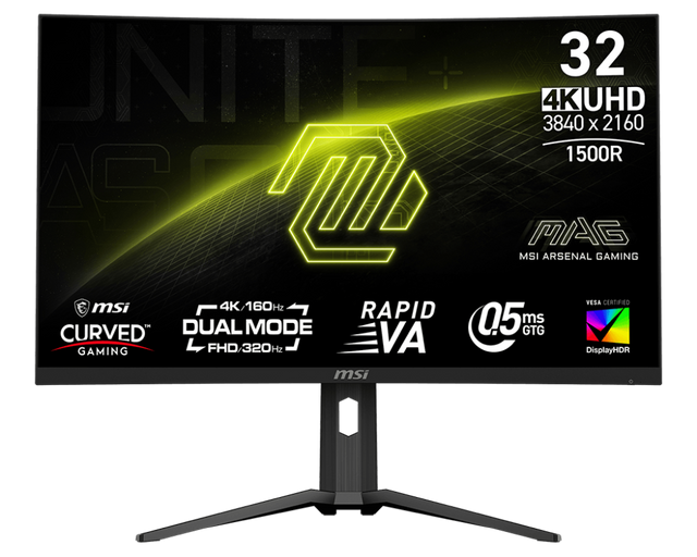 Écran Gamer | MSI MAG 321CUPDF 32" 4K UHD 160Hz Curved - Boutique en ligne officielle de MSI France