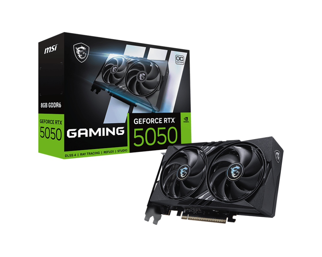 GeForce RTX 5050 8G GAMING OC - Boutique en ligne officielle de MSI France