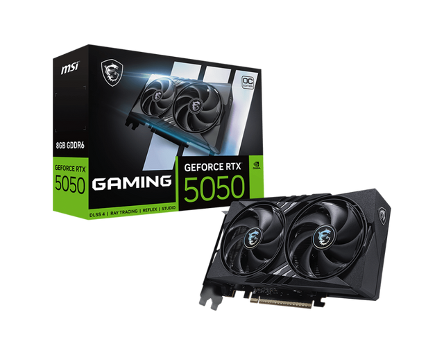 GeForce RTX 5050 8G GAMING OC - Boutique en ligne officielle de MSI France