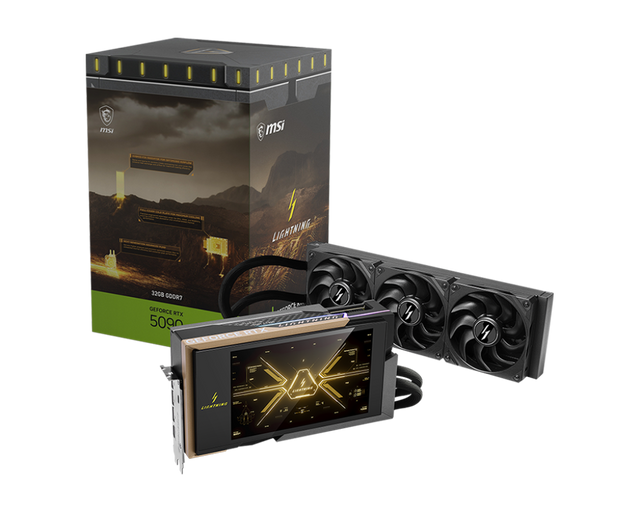 GeForce RTX 5090 32G LIGHTNING Z - Boutique en ligne officielle de MSI France