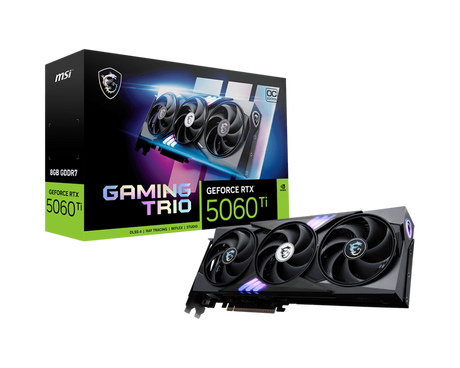 MSI GeForce RTX 5060 Ti 8G GAMING TRIO OC - Boutique en ligne officielle de MSI France