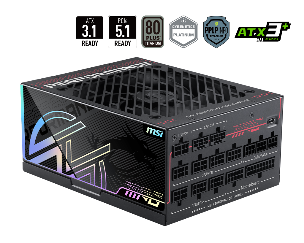 MSI MPG Ai1600TS PCIE5 - Boutique en ligne officielle de MSI France