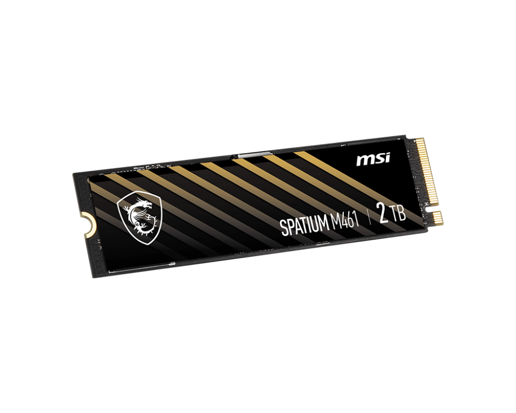 SPATIUM M461 PCIe 4.0 NVMe M.2 1TB - Boutique en ligne officielle de MSI France