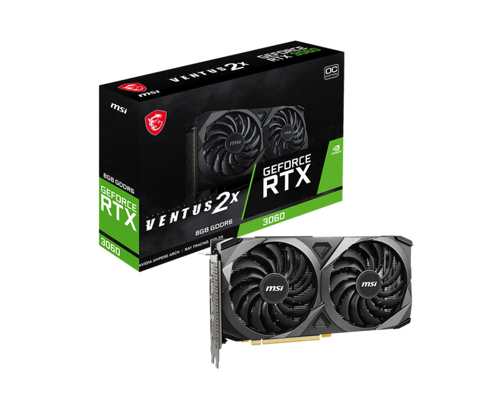 GeForce RTX 3060 VENTUS 2X 8G OC