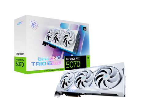 GeForce RTX 5070 12G GAMING TRIO WHITE - Boutique en ligne officielle de MSI France