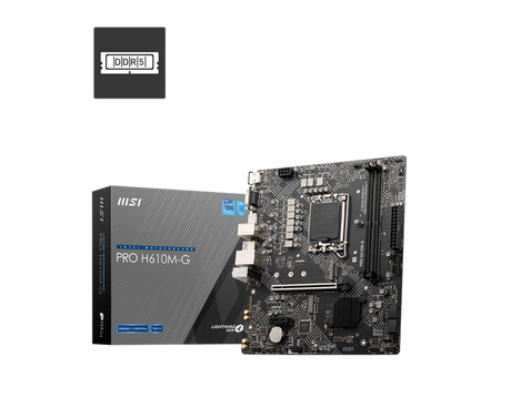 PRO H610M-G - Boutique en ligne officielle de MSI France