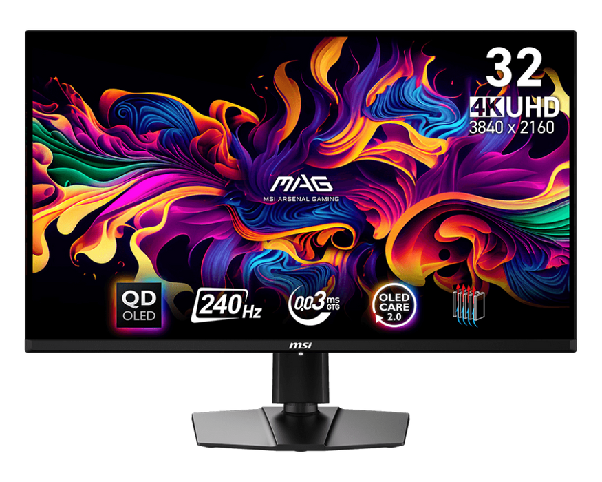 MAG 321UPX QD-OLED : 4K UHD 240 Hz 0,03 ms