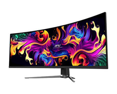 MPG 491CQP QD-OLED : QD-OLED 144Hz 1ms Incurvé 1800R Adaptive-Sync - Boutique en ligne officielle de MSI France