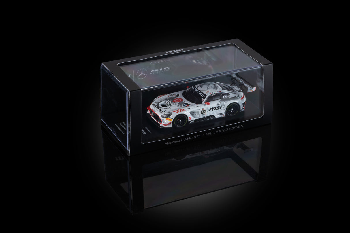 Miniature 1:18 Mercedes AMG GT3 - Boutique en ligne officielle de MSI France