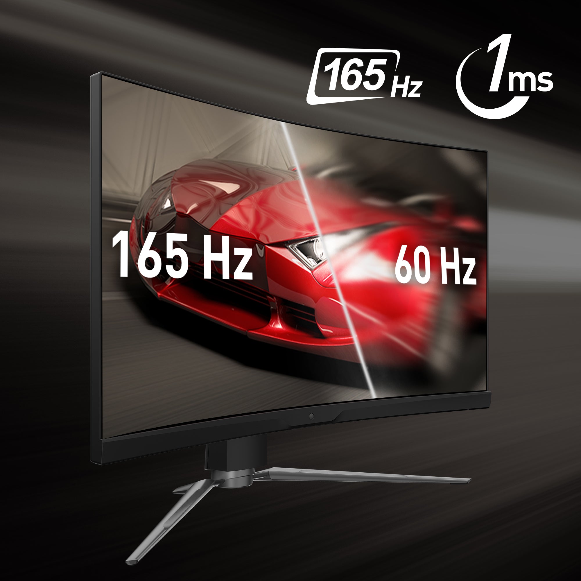 [Pack de deux écrans] G272CQP : WQHD Incurvé 1000R 170Hz 1ms FreeSync Premium
