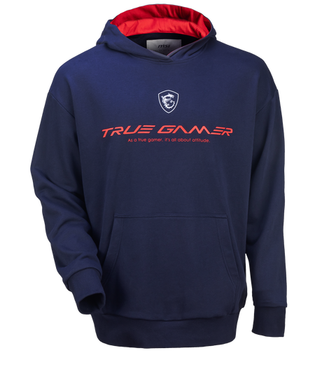 Sweat à capuche True Gamer en coton - Boutique en ligne officielle de MSI France