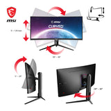 OPTIX MAG301CR2 : WFHD incurvé 1500R 200Hz  1ms FreeSync Premium - Boutique en ligne officielle de MSI France