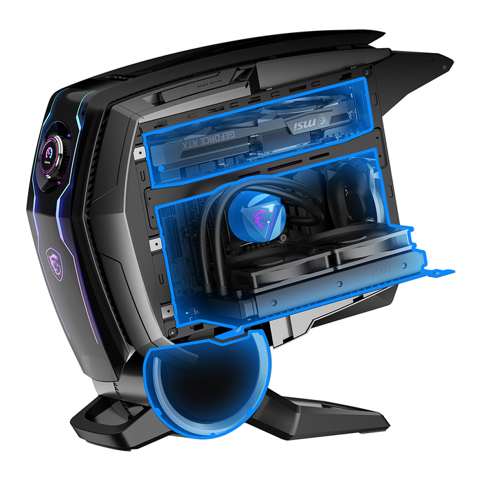 PC Gamer | MEG Aegis Ti5 13NUF-263AT | Windows 11 Famille - Intel Core i7-13700F - 32 Go DDR5 -RTX 4070 Ti VENTUS 3X 12G OC - SSD 1 To