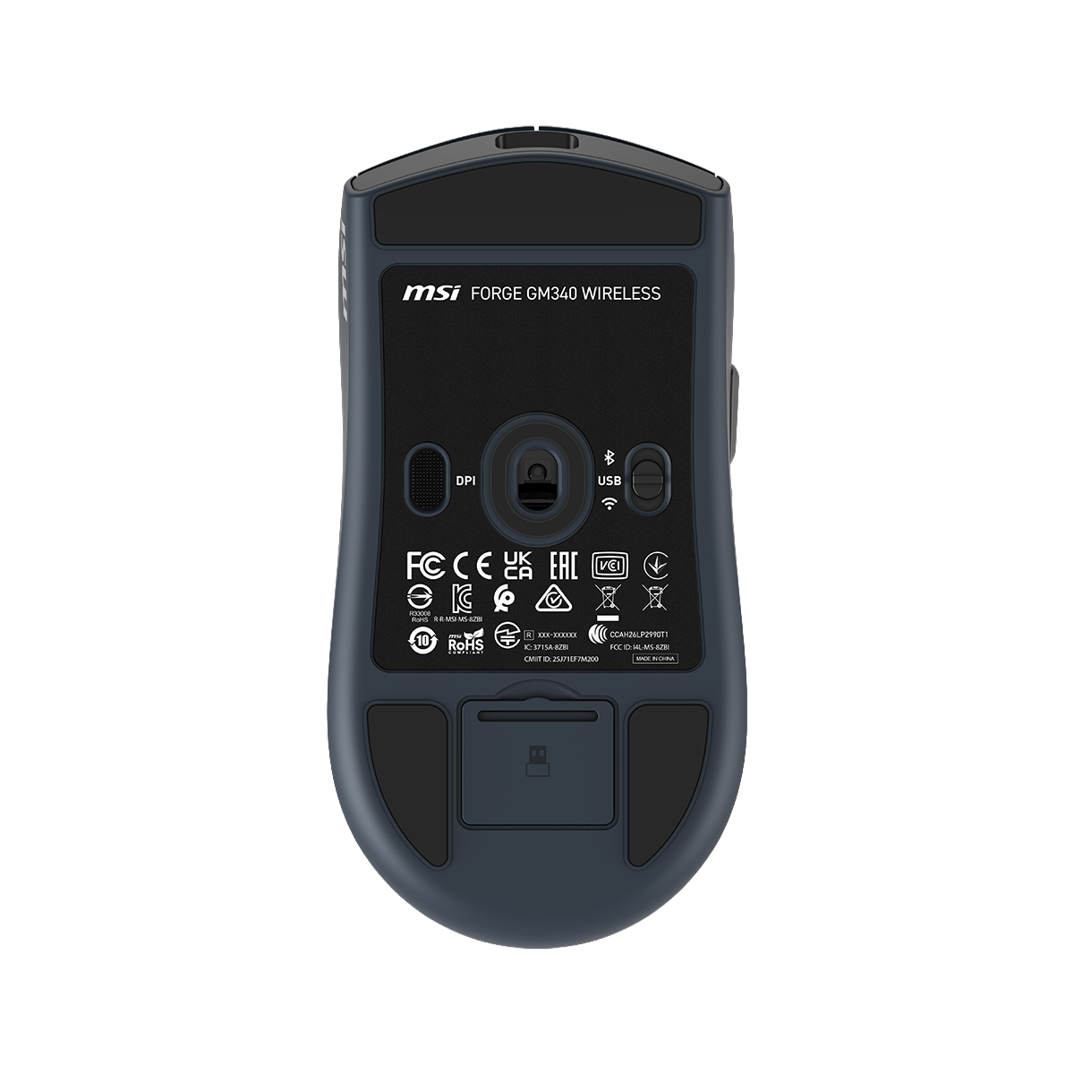 MSI FORGE GM340 WIRELESS NAVY