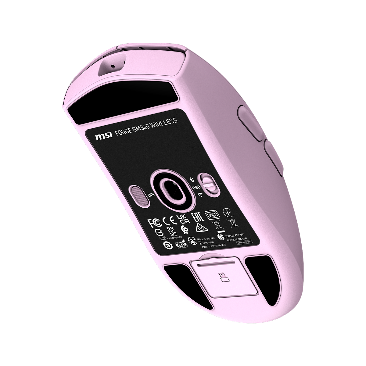 MSI FORGE GM340 WIRELESS VIOLET