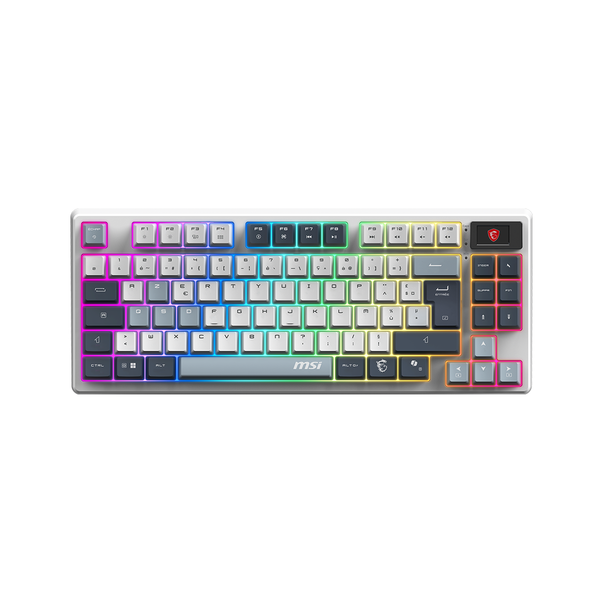 MSI FORGE GK600 TKL W SKY FR - Boutique en ligne officielle de MSI France
