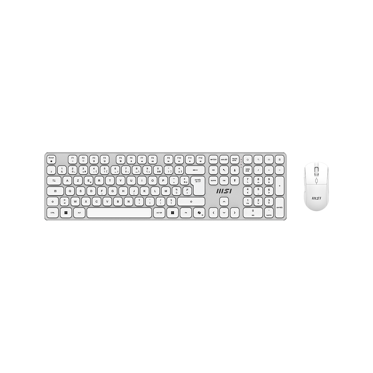 MSI FORGE K210 W COMBO WHITE FR - Boutique en ligne officielle de MSI France