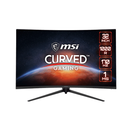 G321CQP E2: 31.5" WQHD 170Hz 1ms Incurvé 1000R Adaptive-Sync - Boutique en ligne officielle de MSI France