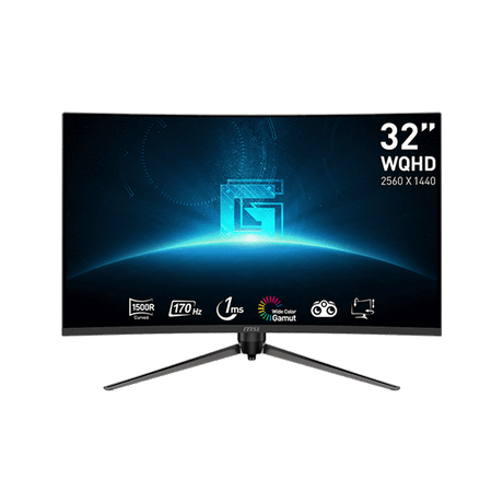 G32CQ5P : WQHD Incurvé 1500R 170Hz  1ms - Boutique en ligne officielle de MSI France