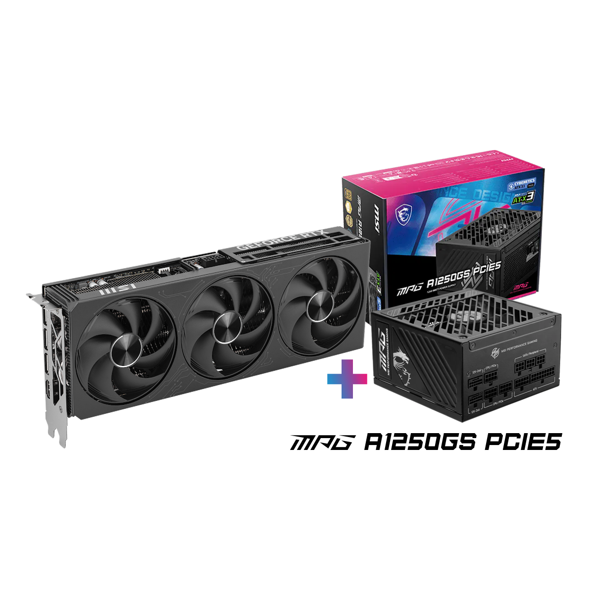 MSI GeForce RTX 5080 16G INSPIRE 3X OC BLACK + MSI MPG A1250GS PCIE5 offerte - Boutique en ligne officielle de MSI France