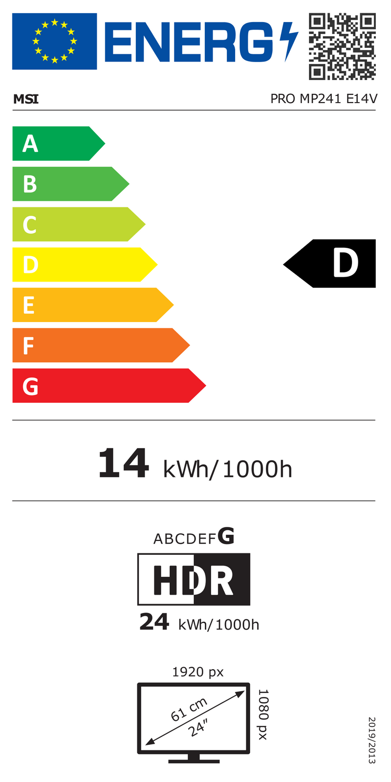Energy Efficiency Label