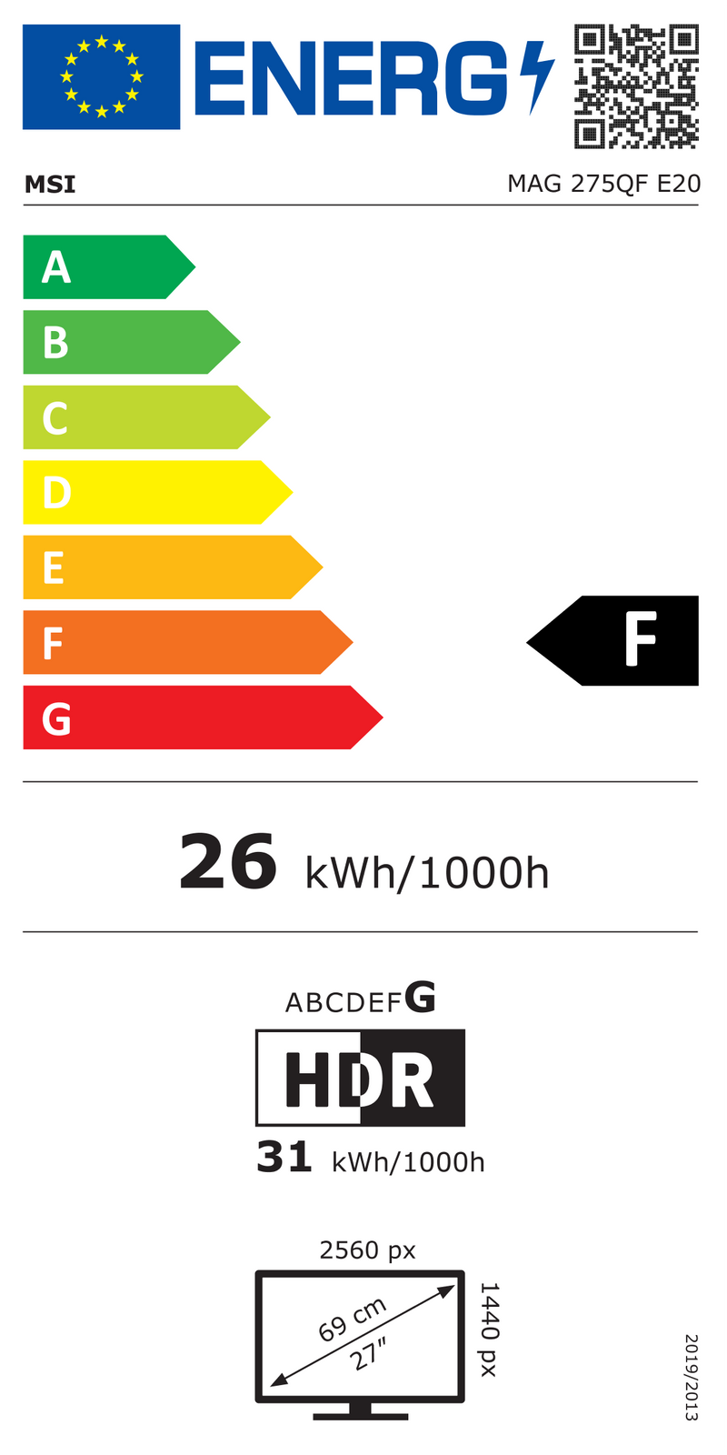 Energy Efficiency Label