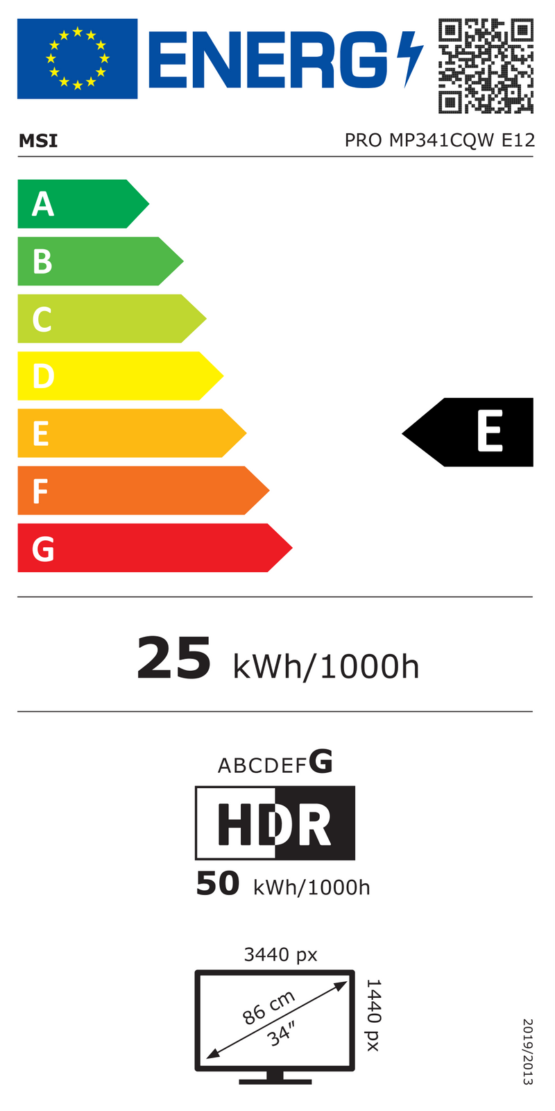 Energy Efficiency Label