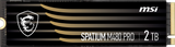 MSI SPATIUM M480 PRO PCIe 4.0 NVMe M.2 2TB - Boutique en ligne officielle de MSI France
