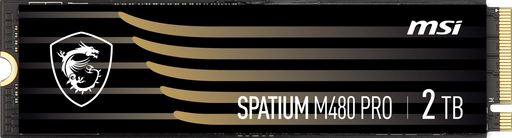 SSD | SPATIUM M480 PRO PCIe 4.0 NVMe M.2 2TB - Boutique en ligne officielle de MSI France