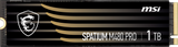 SSD | SPATIUM M480 PRO PCIe 4.0 NVMe M.2 1TB - Boutique en ligne officielle de MSI France