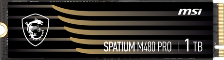 SSD | SPATIUM M480 PRO PCIe 4.0 NVMe M.2 1TB - Boutique en ligne officielle de MSI France