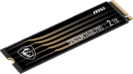 SSD | SPATIUM M480 PRO PCIe 4.0 NVMe M.2 2TB - Boutique en ligne officielle de MSI France