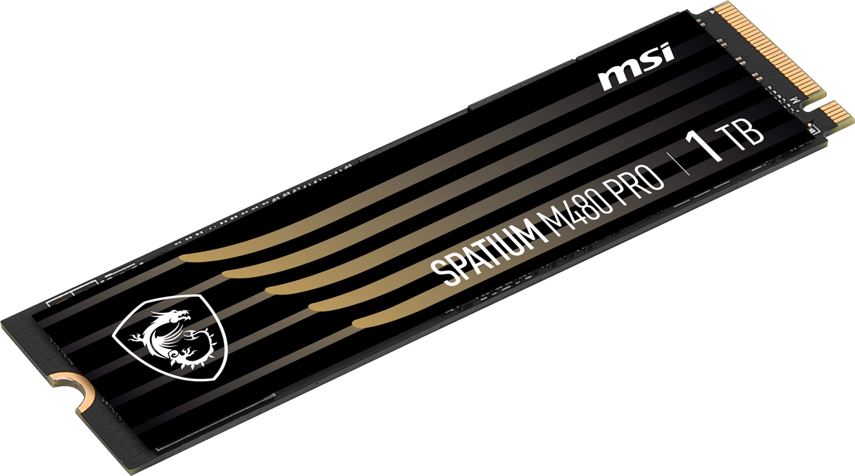 SSD | SPATIUM M480 PRO PCIe 4.0 NVMe M.2 1TB - Boutique en ligne officielle de MSI France