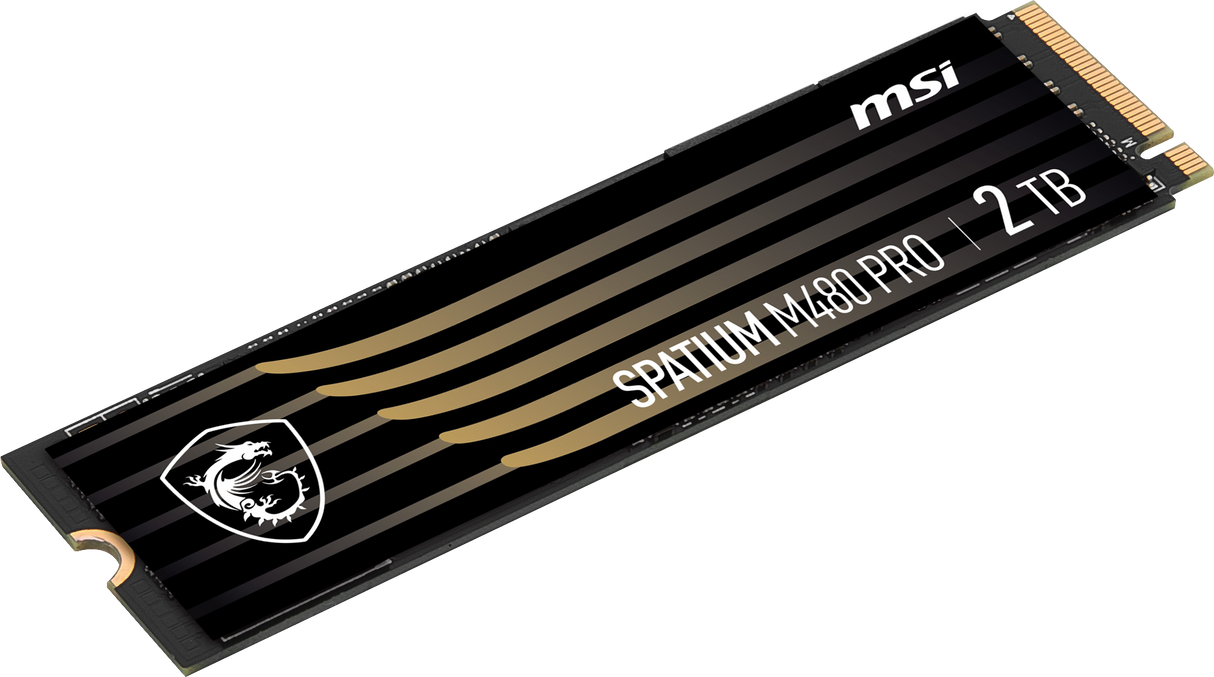 MSI SPATIUM M480 PRO PCIe 4.0 NVMe M.2 2TB - Boutique en ligne officielle de MSI France