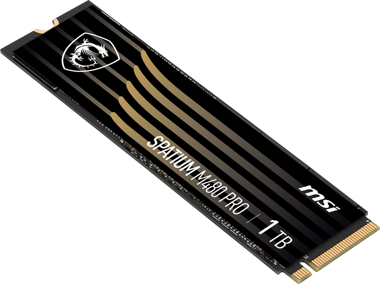 SSD | SPATIUM M480 PRO PCIe 4.0 NVMe M.2 1TB - Boutique en ligne officielle de MSI France