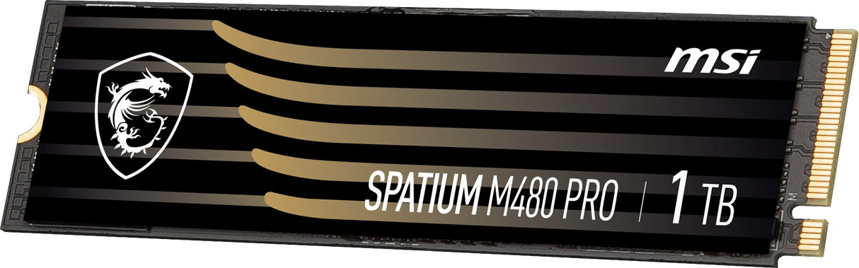 SSD | SPATIUM M480 PRO PCIe 4.0 NVMe M.2 1TB - Boutique en ligne officielle de MSI France