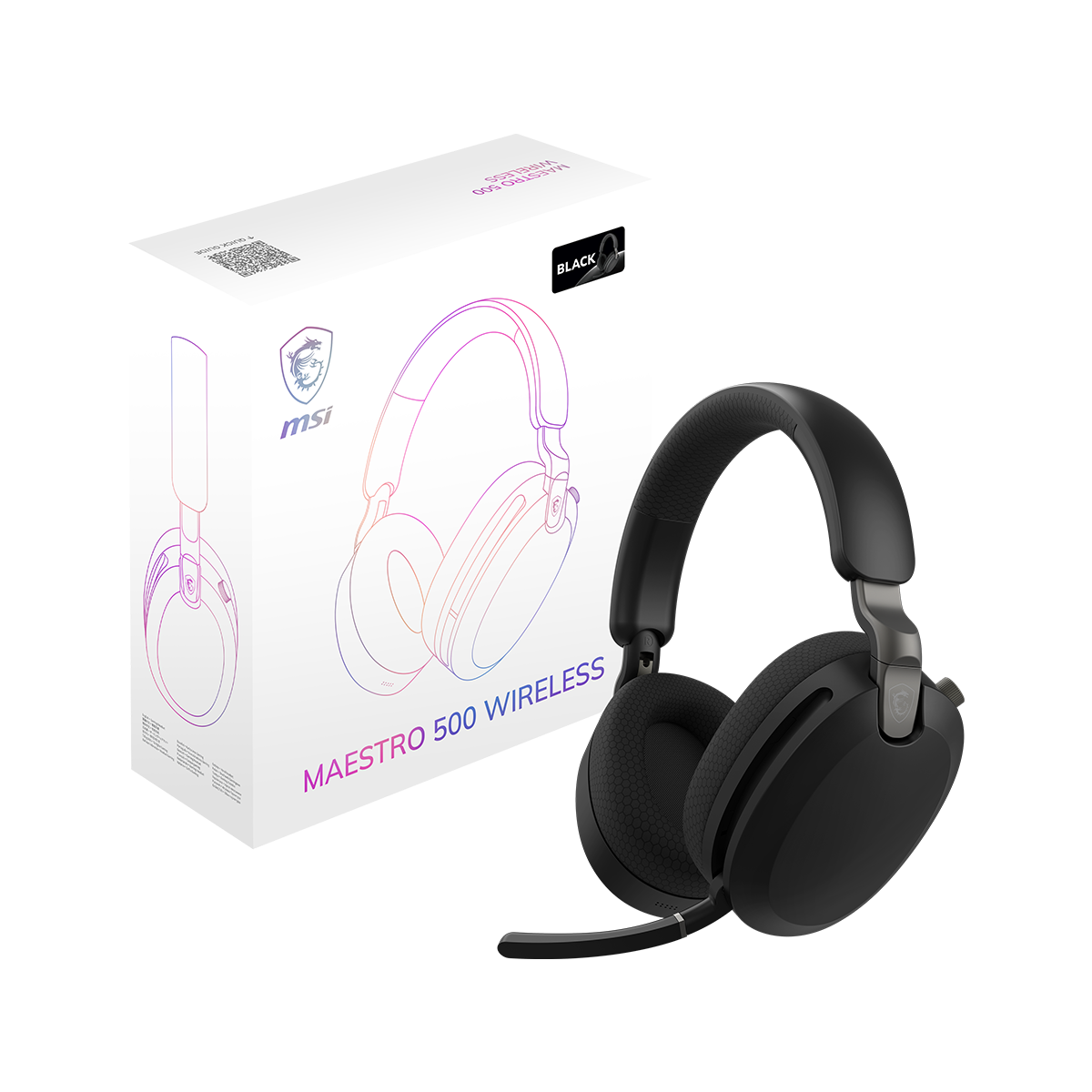 MSI MAESTRO 500 WIRELESS BLACK - Boutique en ligne officielle de MSI France