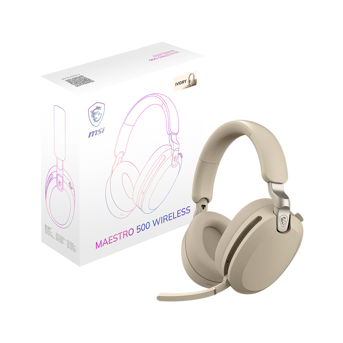 MSI MAESTRO 500 WIRELESS IVORY - Boutique en ligne officielle de MSI France