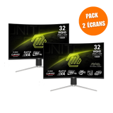 MSI MAG 325CQRF QD E2 - Pack de 2