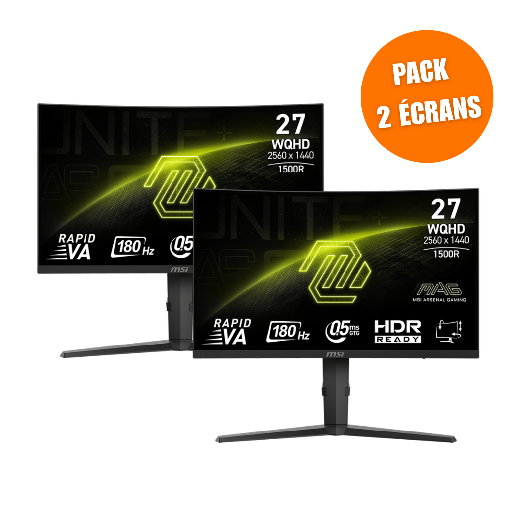 MSI MAG 275CQPF - Pack de 2