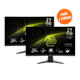Pack de 2 Écrans Gamer | MAG 27C6X - Boutique en ligne officielle de MSI France