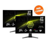 Pack de 2 Écrans Gamer | MAG 27C6X - Boutique en ligne officielle de MSI France