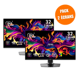 MSI MAG 321UP QD-OLED X24 - Pack de 2
