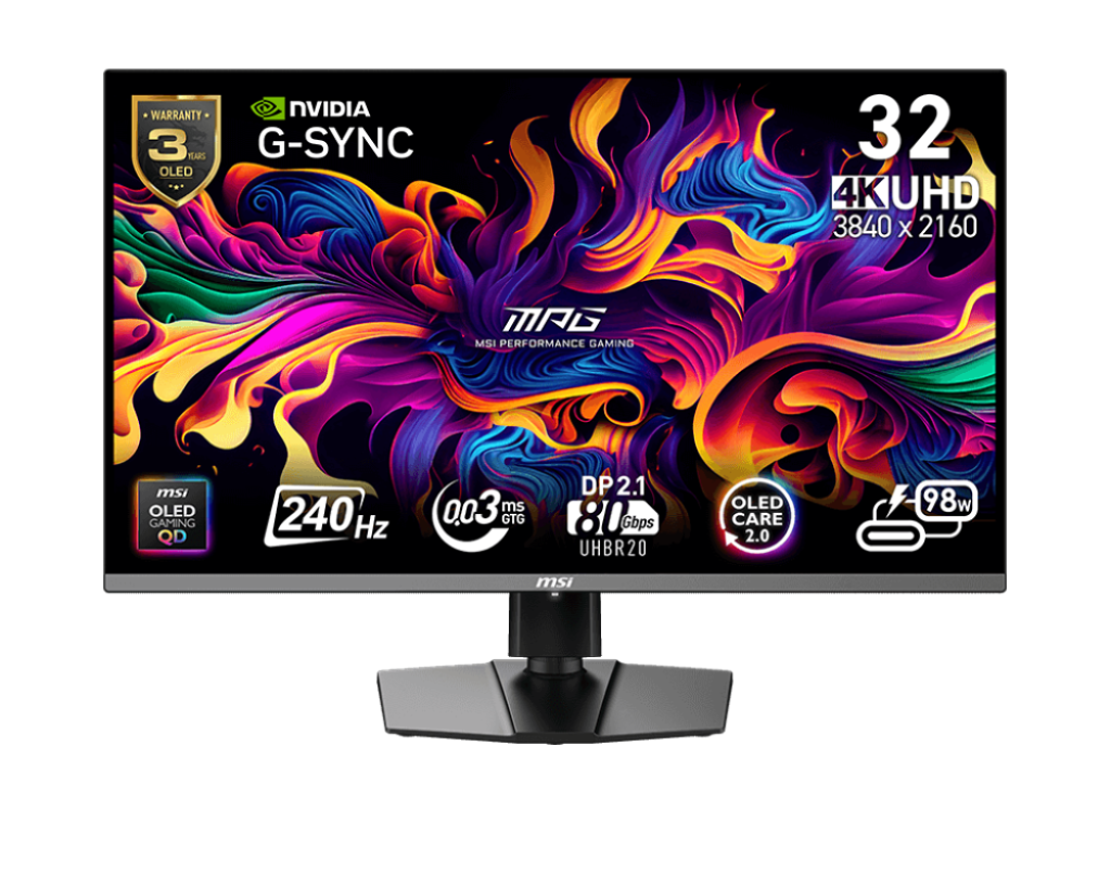 Pack de 2 Écrans Gamer | MPG 322URX QD-OLED