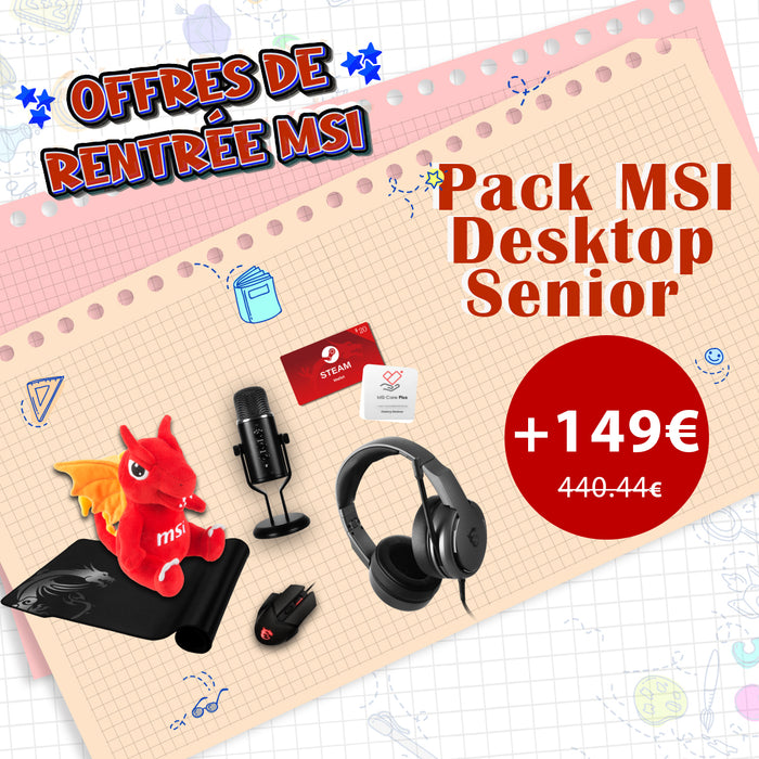 Pack MSI Desktop Senior