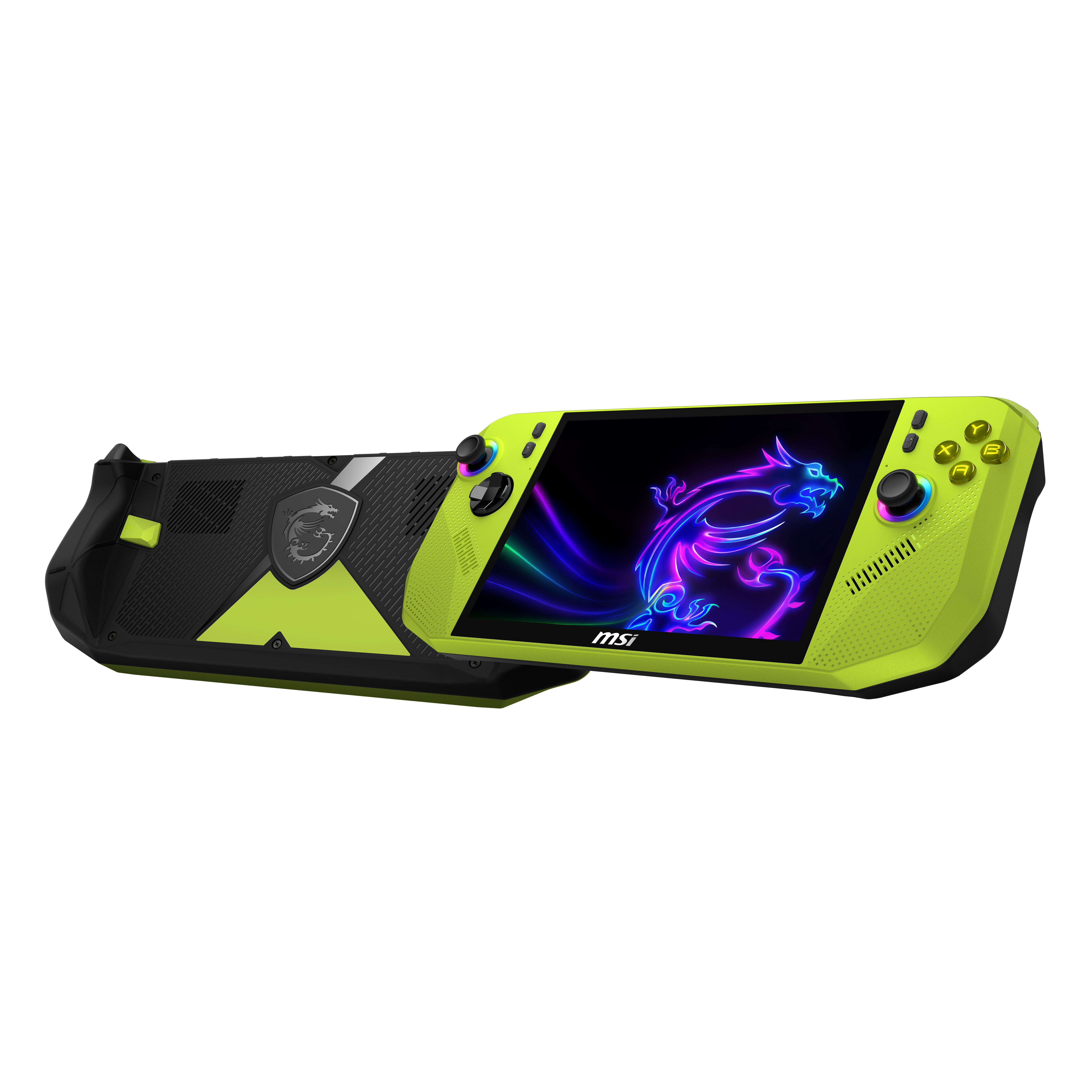 Console portable Claw A8 BZ2EM-040FR Neon Green - Boutique en ligne officielle de MSI France